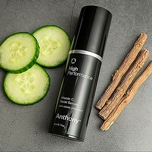 Anthony High Performance Vitamin C Cream Treatment. Advanced Anti-Aging Serum for Face with Polypeptides & Salicylic Acid. Dark Spot Corrector Moisturizer for Face Brightening (1 Fl Oz)