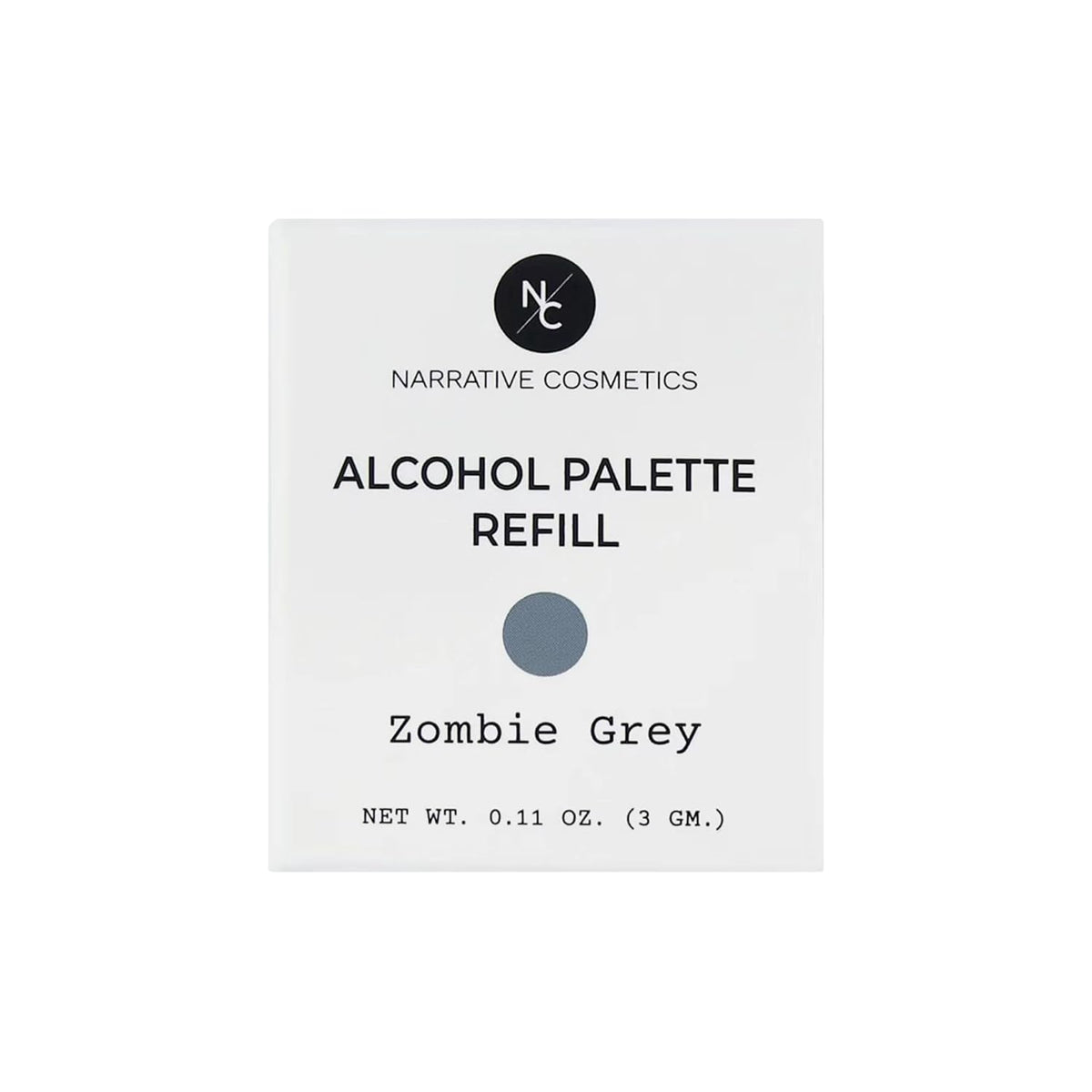 Alcohol Palette Refill Pans - FX Colors - Zombie Grey