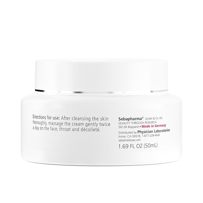 SEBAMED Q10 Face and Neck Age Defense Q10 Protection Cream pH 5.5 Reduces Wrinkles and Fine Lines Anti-Aging Moisturizer (50 Milliliters) Pack of 3