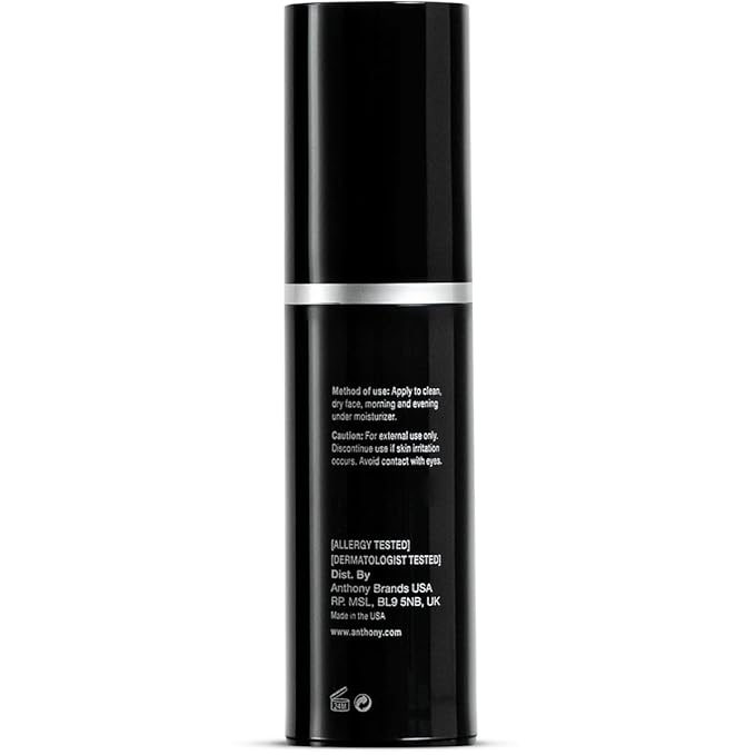 Anthony High Performance Vitamin C Cream Treatment. Advanced Anti-Aging Serum for Face with Polypeptides & Salicylic Acid. Dark Spot Corrector Moisturizer for Face Brightening (1 Fl Oz)