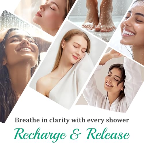 Eucalyptus Mint Shower Steamers 18 Pack - Includes Opener for Easy Opening, Eucalyptus for Shower, Aromatherapy Birthday Gifts for Women & Men, Essential Oil Bombs for Home Spa & Self Care Relaxation