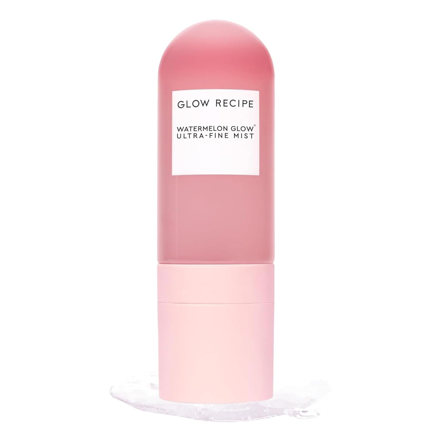 Glow Recipe Watermelon Glow Facial Spray + Hydrating Mist - Ultra-Fine Face Mist with Hyaluronic Acid + Hibiscus AHA to Refresh Dry Skin & Enhance Dewy Makeup - Suitable for All Skin Types (75ml)