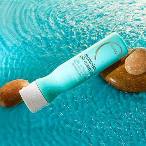 Malibu C Replenish Hair Masque - Ultra Hydrating Deep Conditioner for Hair Repair - Reparative Formula with Avocado Oil for all Types & Textures