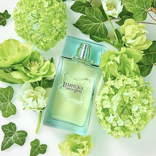 Lolita Lempicka Green Lover Eau De Toilette Spray for Men - Fresh Masculine Scent w/Notes of Gin, Juniper, & Peppermint - Ideal for Daily Wear and Special Events