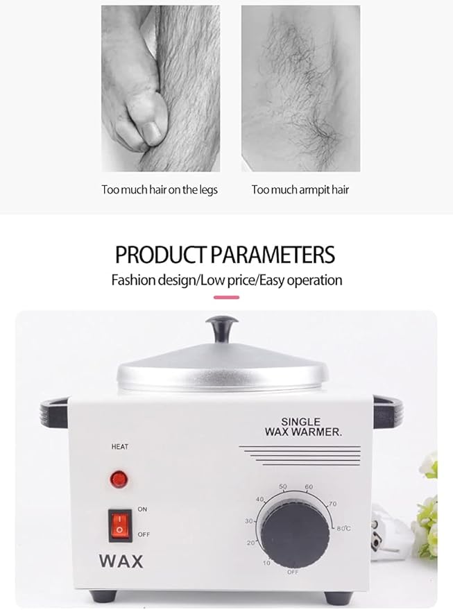 Professional Depilatory Wax Warmer Pot Machine Paraffine Wax Heater For Hand And Feet SPA Epilator Waxing Hair Removal Warmer (WAX WARMER)