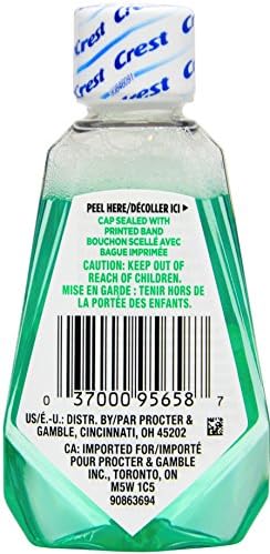 Scope Travel Size Mouthwash Classic Original Mint 1.2 Oz 48 Pack