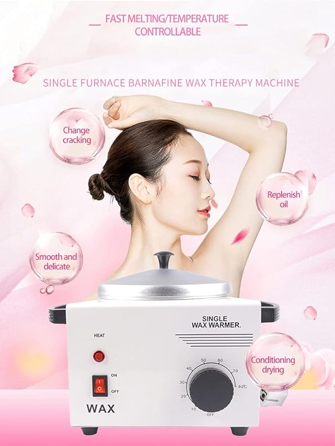 Professional Depilatory Wax Warmer Pot Machine Paraffine Wax Heater For Hand And Feet SPA Epilator Waxing Hair Removal Warmer (WAX WARMER)