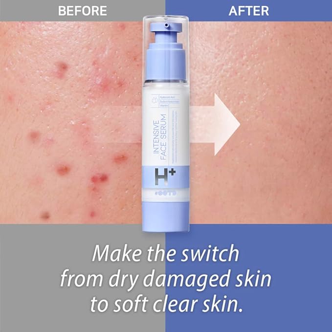 Intensive Hydrating Serum Moisturizing Face Serum Korean, Hydrating, Revitalizing, Hyaluronic Acid, Sodium Hyaluronate, Vitamin C Facial Cream 50g