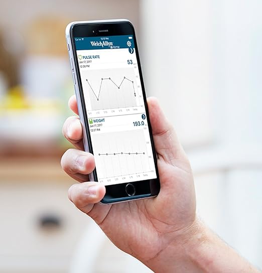 Welch Allyn RPM-SCALE100 Home Scale with Simple Smartphone Connectivity