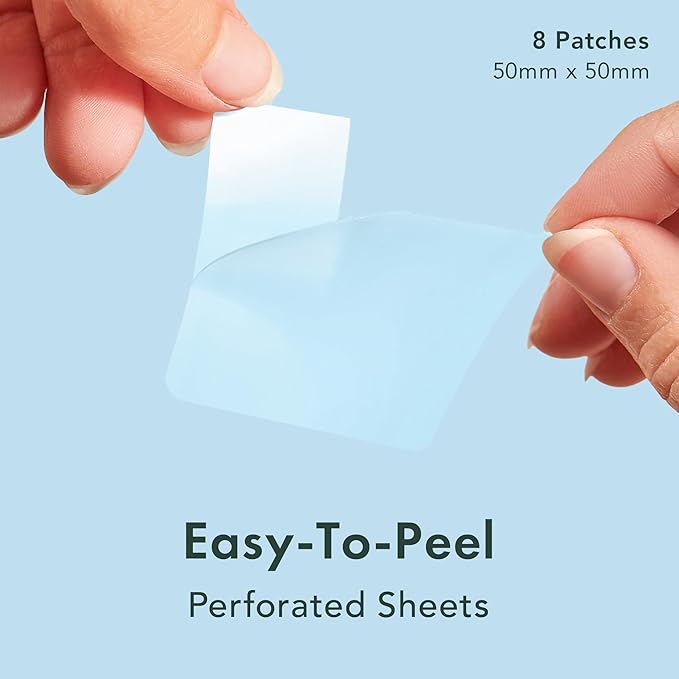 Rael Pimple Patches, Miracle XL Spot Control Cover - Hydrocolloid Acne Pimple Patch for Face, Zits & Blemish, Back and Body, Korean Skin Care (8 Count)