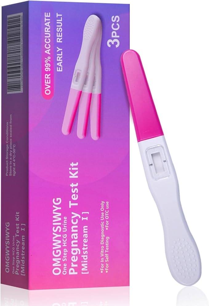 Pregnancy Test Early HCG Detection Sticks Over 99% Accuracy Home Pregnancy Test Individually Packed (6 Counts)