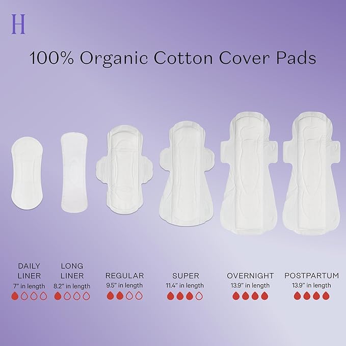 The Honey Pot Company - Non-Herbal Everyday Panty Liners for Women - Organic Cotton Cover & Ultra-Absorbent Pulp Core - Sanitary Pads - Feminine Care - FSA & HSA Eligible - 30 ct