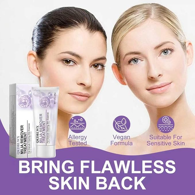 Milia Remover Cream for Eyes & Face,Milia Spot Treatment with Salicylic Acid,Milia Acne Cream