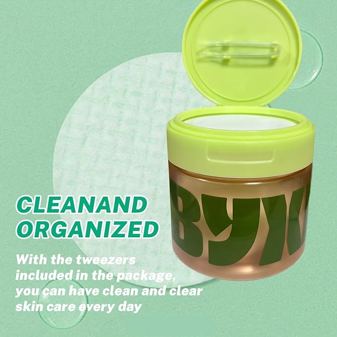 Snail Mucin Toning Polish Pads for Dark Spots & Wrinkles, Korean Skincare with Peptides & Centella and Niacinamide Skin Treatment, 100 Count