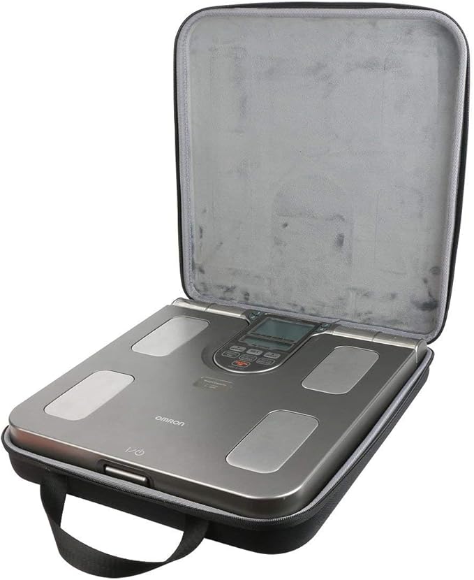 co2CREA Carrying Travel Storage Organizer Case Bag Replacement for Omron Body Composition Monitor Scale - 7 Fitness Indicators