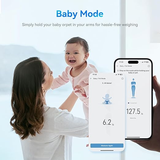 YOUSA Digital Scale for Body Weight High Accuracy Digital Smart Bathroom Scale LED Display Body Composition Scale FSA HSA Eligible Body Weight Scale Support 20 Body Data Sync with Fitness App