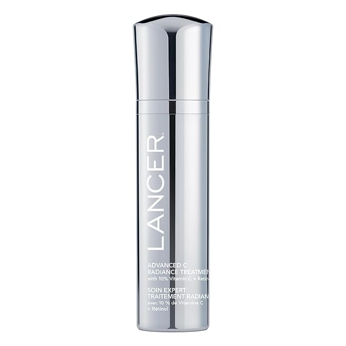 Lancer Skincare Advanced C Radiance Treatment, Vitamin C–Cream Face Care, Gentle Moisturizer and Anti Aging Cream 1.7 oz