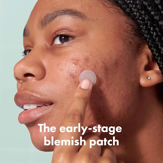 Mighty Patch Micropoint Large Hydrocolloid Pimple Patches for Face Blemishes from Hero Cosmetics, Acne Stickers for Early Stage Zits & Hidden Pimples, 395 Proprietary Micropoints, 8 Count (Pack of 2)