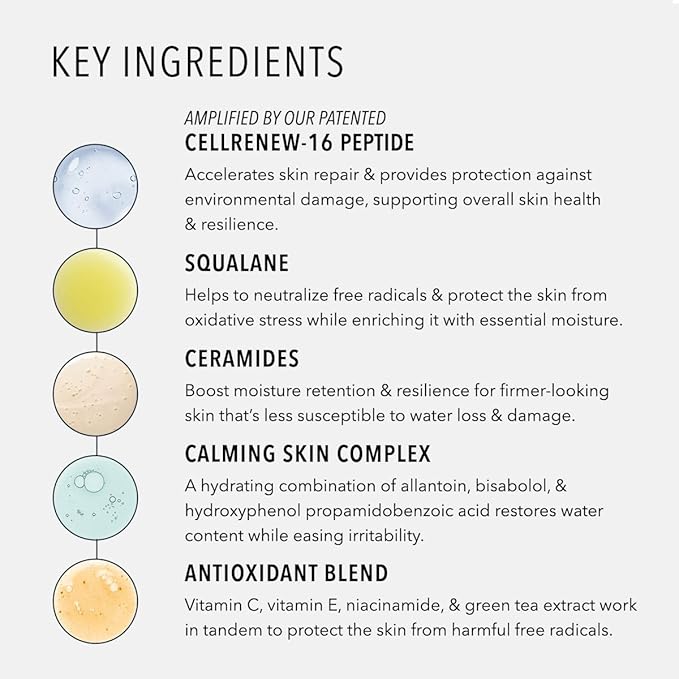 HydroPeptide Barrier Builder, Reparative Nourishing Therapeutic Face Cream, 1.7 Ounce