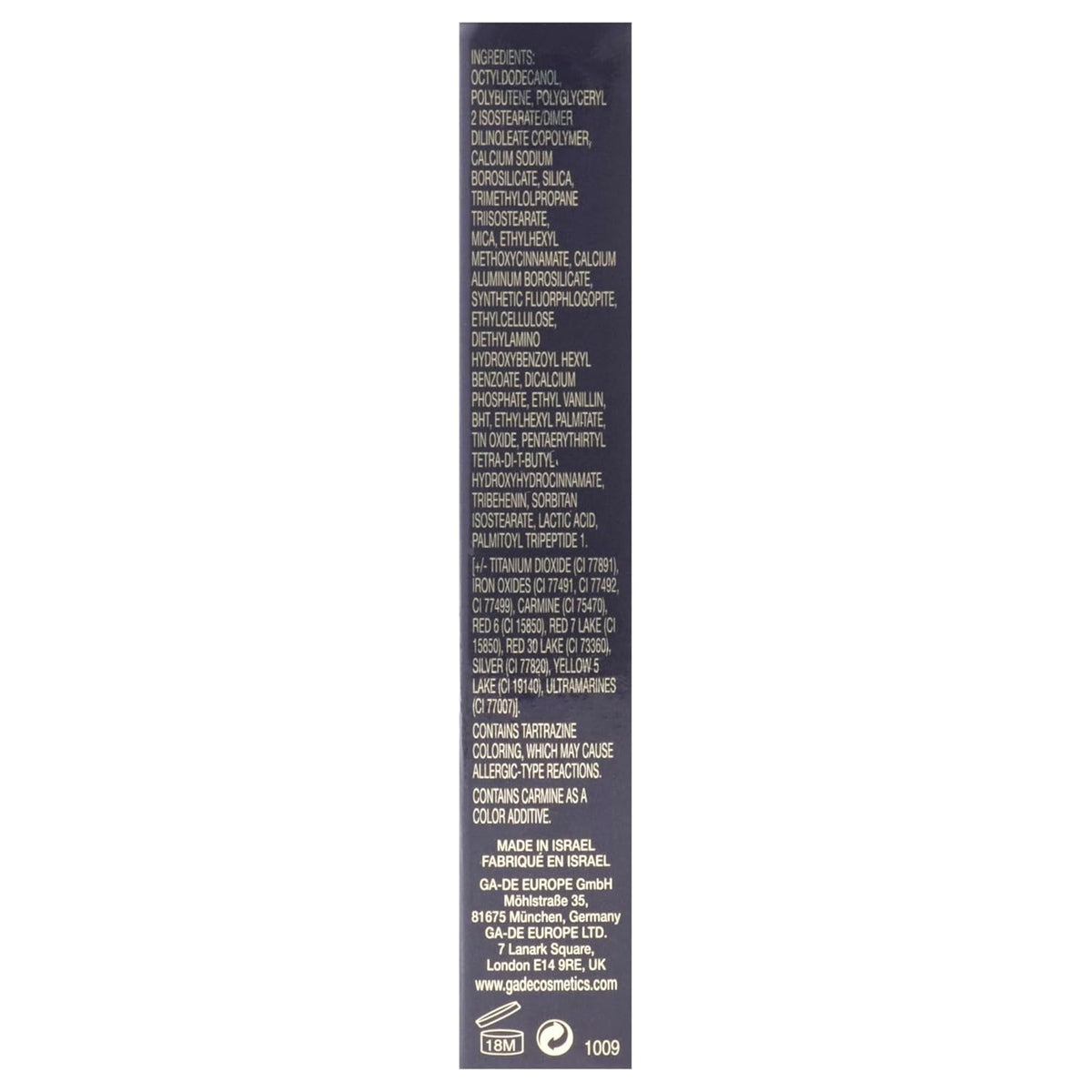 GA-DE Crystal Lights Lip Gloss, 503 - Enriched with Light-Reflecting Crystal Pearls - Smooth, Silky, Rich Color - Moisturizes and Adds Shine - 0.2 oz