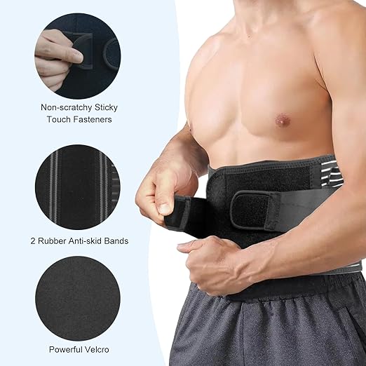 Back Brace for Lower Back Pain Women & Men with Lumbar Pad, Breathable Lumbar Back Support Belt for Women, Back Braces Relief from Sciatica Herniated Disc for Heavy Lifting Exercise - 2XL
