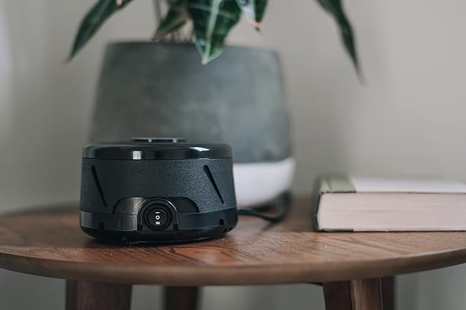 Yogasleep Dohm Classic (Black) The Original White Noise Machine, Soothing Natural Sound from a Real Fan, Noise Cancelling for Office Privacy, Travel & Meditation, Sleep Therapy for Adults & Baby