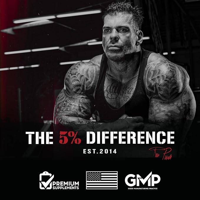 5% Nutrition Rich Piana Shake Time | 26G Animal Based Protein Drink | Grass-Fed Beef, Chicken, Whole Egg (Cookies & Cream)