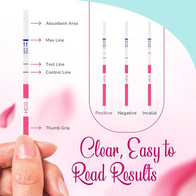 Clinical Guard 110 Pregnancy Tests Strips and 40 Ovulation Test Strips Fertility Kit and Early Detection OPK LH HCG Combo Pack