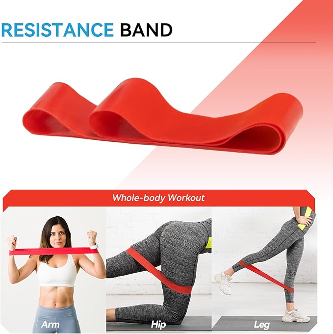 5 in 1 Foam Roller Set, Trigger Point Back Roller, Muscle Roller Stick, Massage Ball, Massage Roller, Resistance Band for Deep Tissue Massage Fitness Exercise Yoga Pilates(Black)