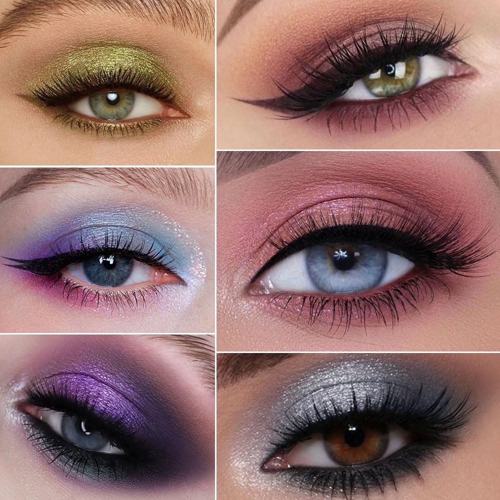 40 Girds Matte Shimmer Colorful Eyeshadow Palette for Teen Girl's Eye Makeup,High Pigmented Eye Shadow Primers Powder Palet de sombras de ojos