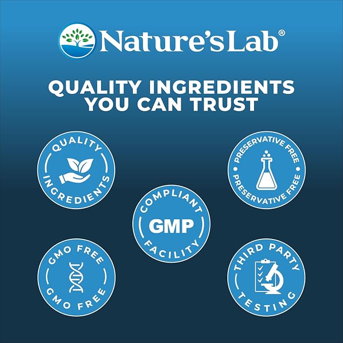 Nature’s Lab Gold Super Vitamin C 1000mg – Immune System Support – Contains Bioflavonoids Complex & Quercetin – Non-Acidic, Non-GMO, Gluten Free, Vegan – 120 Capsules (2 Month Supply)