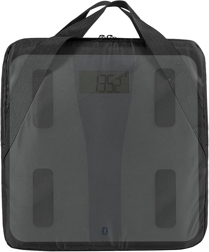 Carrying Bag for Body Composition Monitor Scale, Digital Bathroom Scale Storage Case, 13.5 x 13.5 IN Travel Carrier Case for Most Smart Scale (Bag Only)