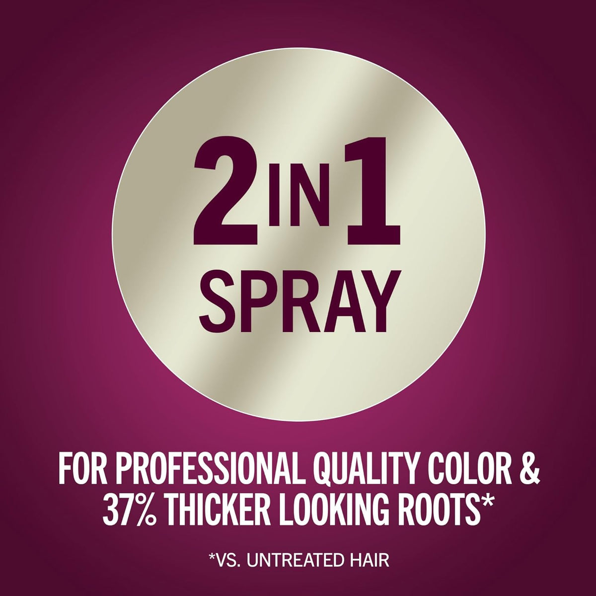 Schwarzkopf Keratin Color Root Temporary Hair Color Spray, Black - Salon Inspired Temporary Hair Dye, for up 100% Gray Coverage and Thicker looking roots, Ammonia free