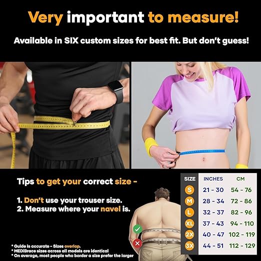 PLUS Lower Back Brace for Lifting at Work with Ergonomic Dimensional Lumbar Pad - Back Support Belt for Pain Relief for Men and Women - Medical Grade Orthopedic Waist Compression (3X-Large)