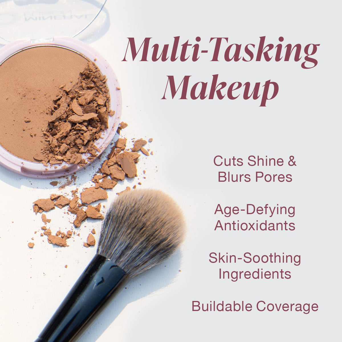 Mineral Fusion Olive 2 Makeup Pressed Powder Foundation By 0.32 Oz (mf1004)