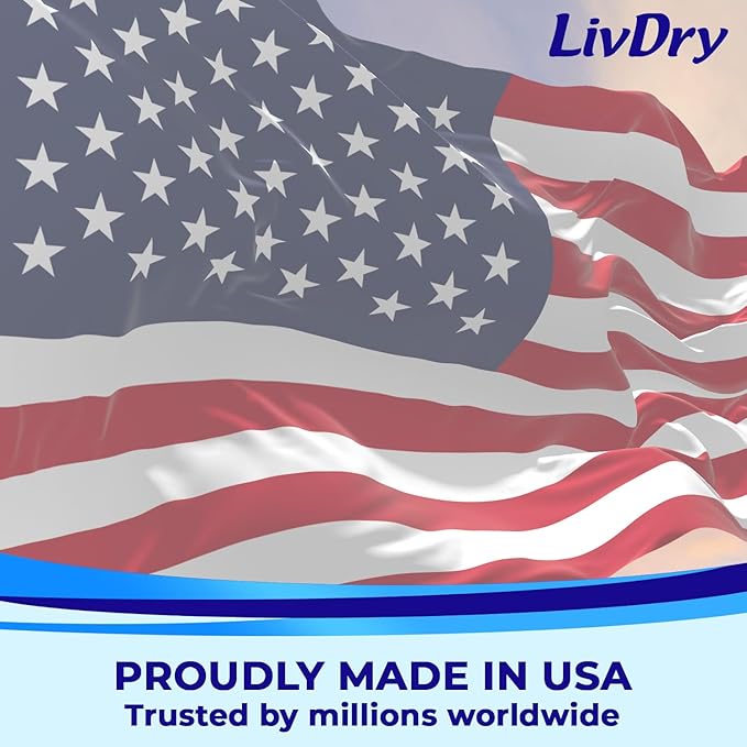 LivDry Overnight Protective Underwear XL Size Count: 48