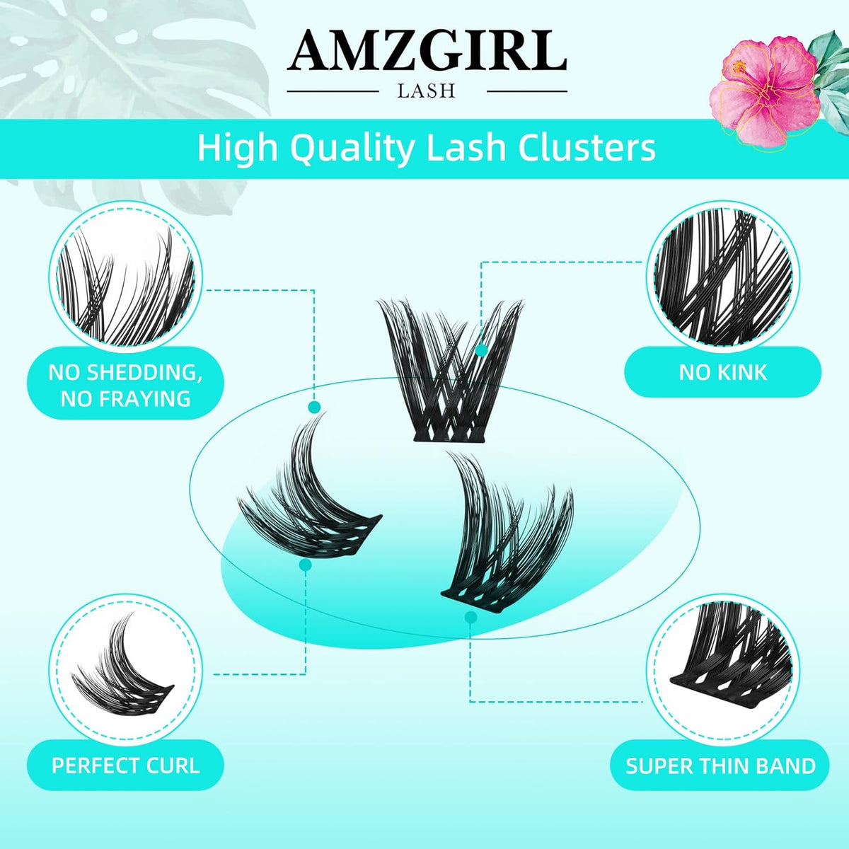Lash Clusters Wet Look 168Pcs Eyelash Cluster Ultra-Thin Lash Band Eyelashes Extensions Spiky Anime Wide Span Lashes(Mallow,D-18mm)