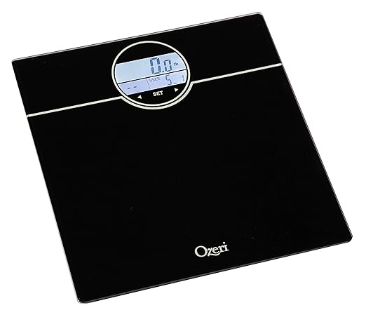 Ozeri WeightMaster 400 lbs Weight Scale with BMI and Weight Change Detection