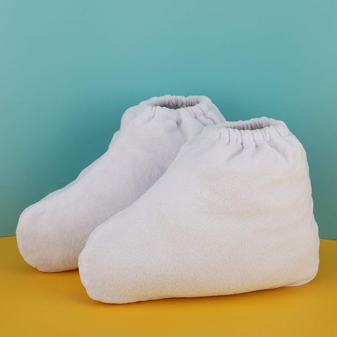 Paraffin Wax Foot Liners, Segbeauty Larger Paraffin Heated Foot SPA Booties, Wax Refill Feet Cover Bags for Hot Wax Hand thera-py Thermal treat-ment SPA Wax Warmer Paraffin Wax Machine