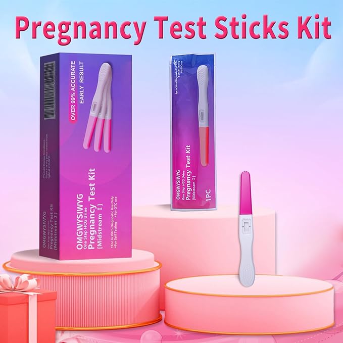 Pregnancy Test Early HCG Detection Sticks Over 99% Accuracy Home Pregnancy Test Individually Packed (6 Counts)