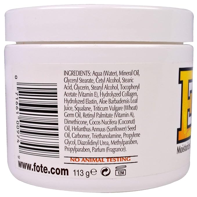 Fruit of the Earth Vitamin E Skin Care Cream 4 Ounce Cream