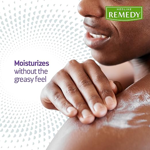 Medline Remedy Clinical Skin Cream, Vanilla Scent (4 fl oz), Moisturizing Face and Body Cream for All Ages, Paraben & Sulfate Free, Quick Absorbent Formula, Hypoallergenic Skin Moisturizer