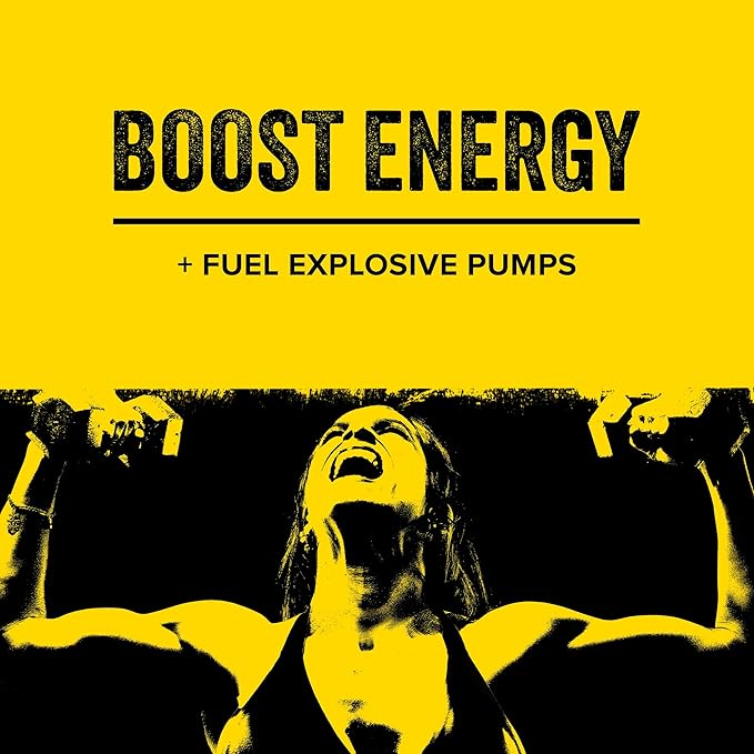 Beyond Raw LIT PreWorkout Powder Supplement For Men and Women, Energy, Focus, Endurance, Pumps, Nitric Oxide Boost, 250mg Caffeine, Creatine, Beta Alanine, Fruit Punch, 30 Servings