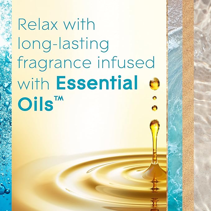Glade PlugIns Scented Oil 10 Refills, Air Freshener, Aqua Waves, 10 x 0.67 oz, Packaging May Vary