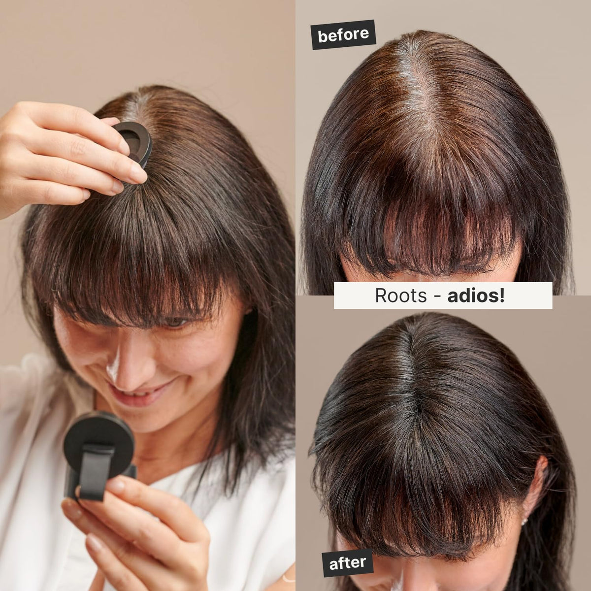 IMPERIO Root Touch Up Hair Powder for Concealing Hair Loss instantly - Hairline Powder for Women & Men - Water resistant Root Cover Up for Thinning Hair in Premium Hairdressing Quality (Light Blonde)