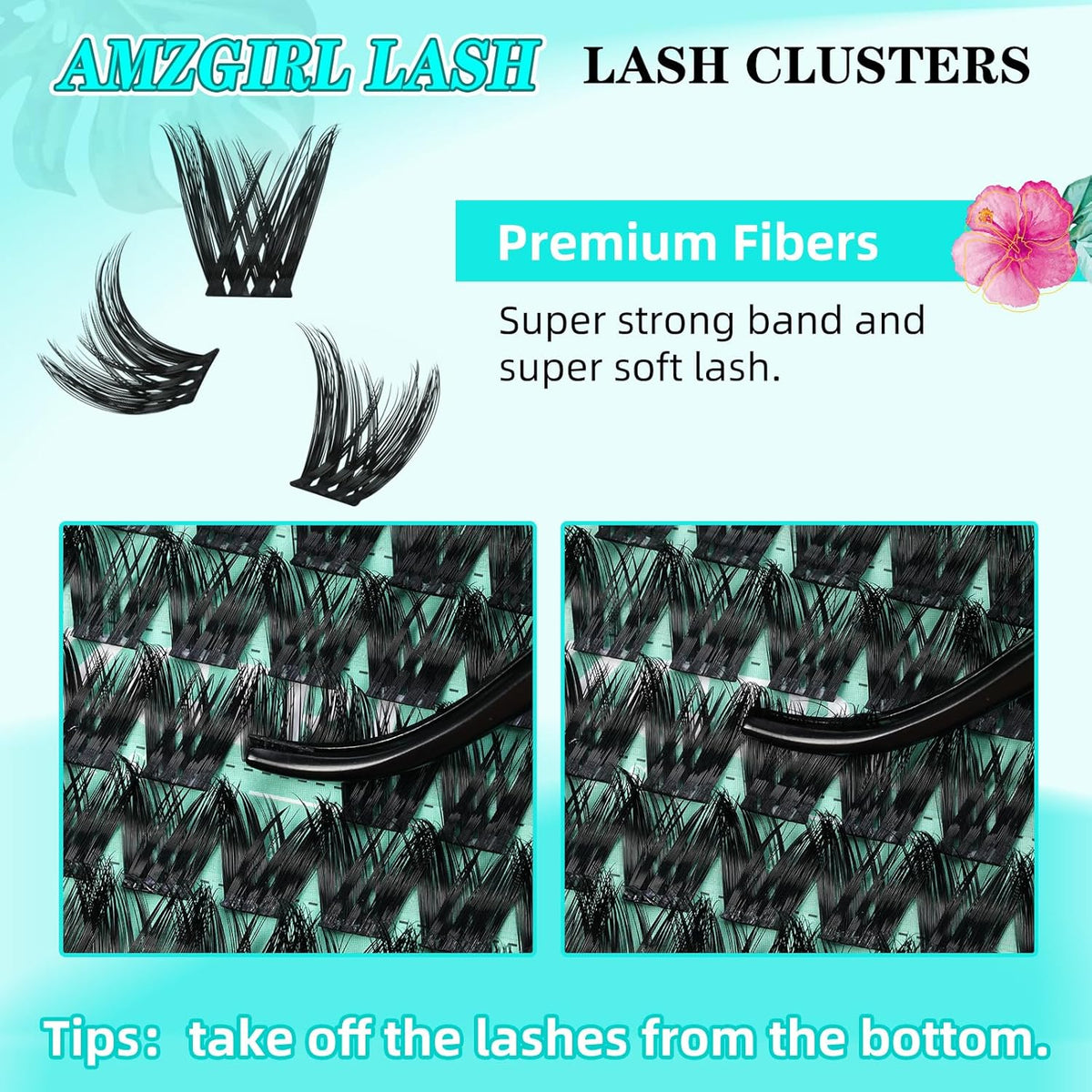 Lash Clusters Wet Look 168Pcs Eyelash Cluster Ultra-Thin Lash Band Eyelashes Extensions Spiky Anime Wide Span Lashes(Mallow,D-18mm)