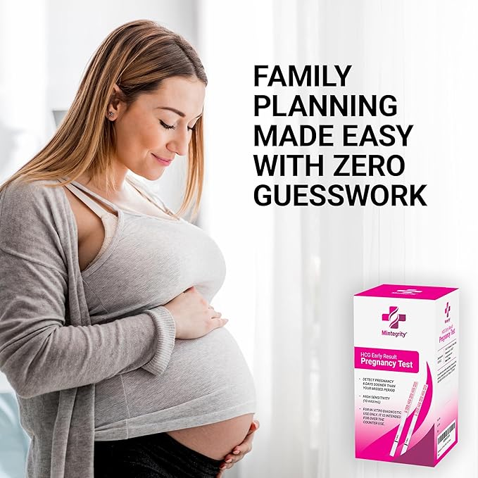 100 Pack Pregnancy Test Strips, Rapid and Accurate Results