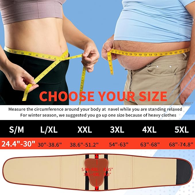 FEATOL Back Brace for Lower Back Pain, Breathable Back Support Belt for Women & Men with Lumbar Pad, Lumbar Support Belt for Heavy Lifting & Work, Scoliosis, Brown, 2XL (Circumference:38.6-51.2")