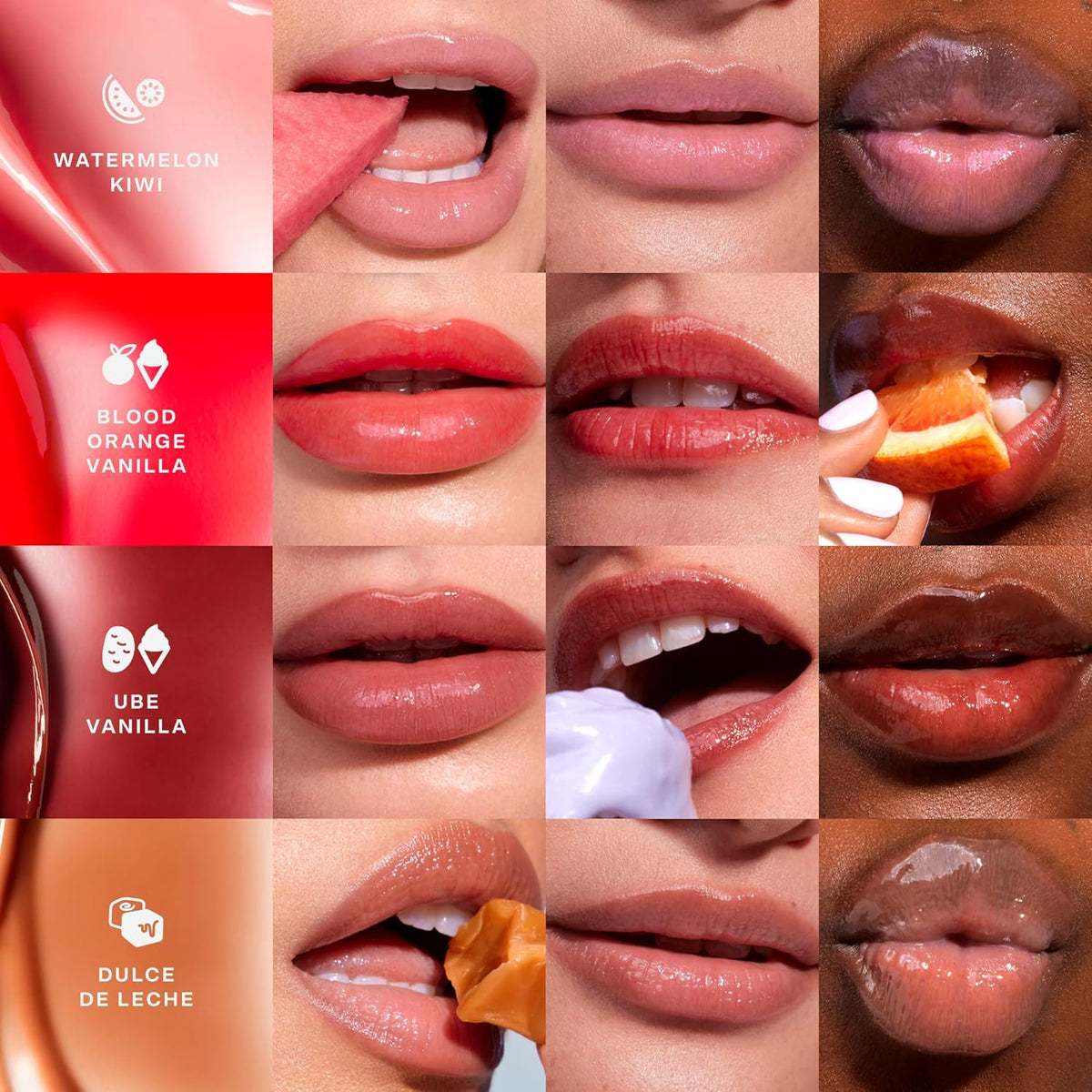 Tower 28 LipSoftie Hydrating Tinted Lip Treatment Balm, Moisturizing Lip Mask for Chapped Lips - Dulce de Leche Flavor, Sheer Nude Gloss