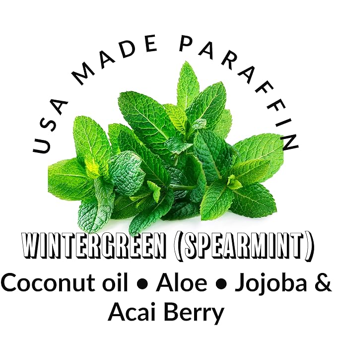 Premium Paraffin Wax Refills - Made in USA - Enhanced and Rich Oil Infusion of Coconut and Jojobo for Luxurious Spa and Home Use on Hands and Feet
